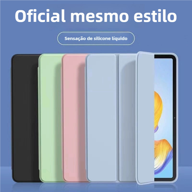 capa Compatível com com porta caneta para ipad 7/8/9/10/11 (A16) , Air 3/4/5/M2/M3, Pro 11/12.9 Air