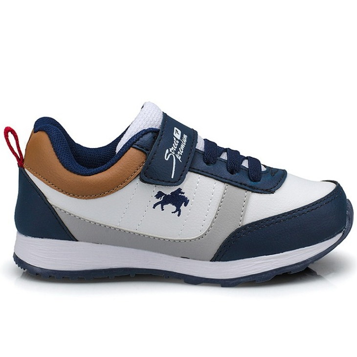 Tênis Infantil Masculino Com Velcro Super Confort
