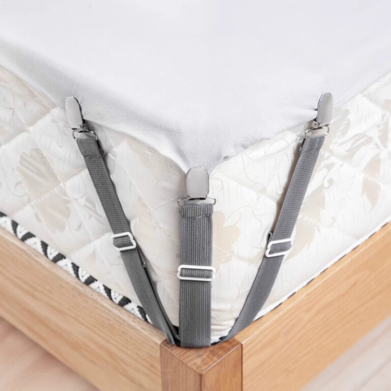 4Pcs/lot Fixadores de Lençóis Ajustáveis para C