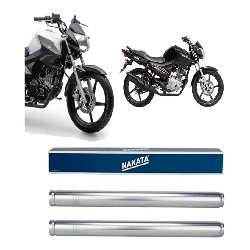 Par Cilindro Tubo Interno Bengala Yamaha Fazer Factor 150 2009 2010 2011 2012 2013 2014 2015 2016 Or