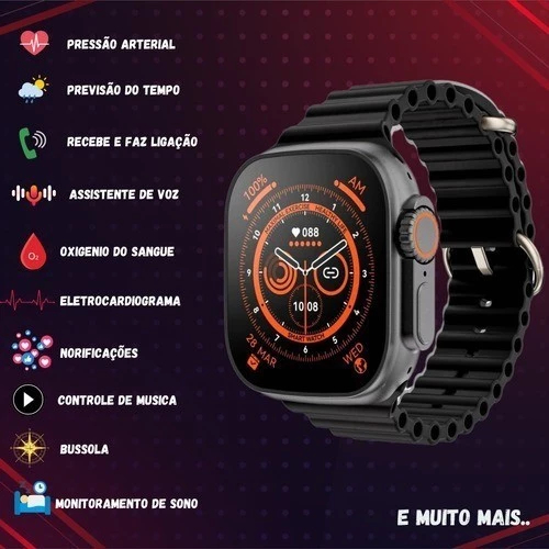 Smartwatch Original X10 T900 T900 Ultra Série 9 B