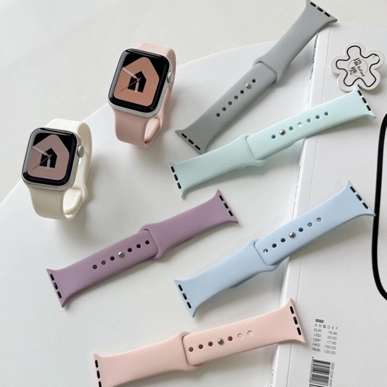 Pulseira Apple Watch Silicone Compatível Relógio