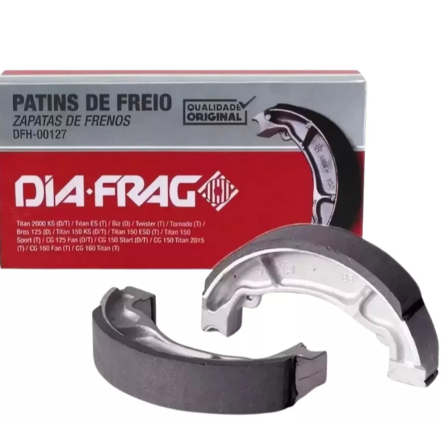 Lona De Freio / Patim De Freio Cg Titan 125 150 16