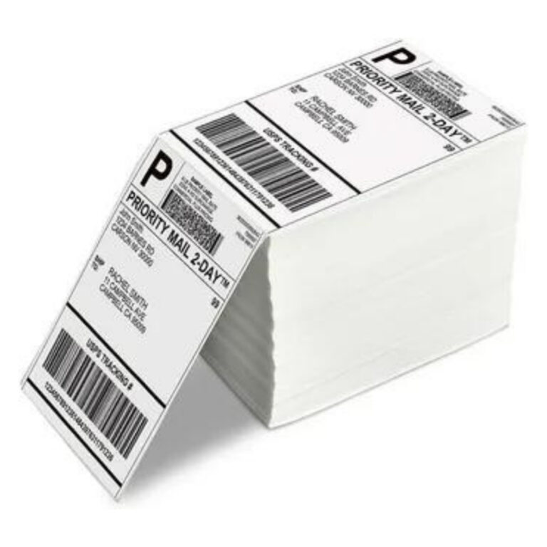 1000 Etiquetas Resma Adesiva Termica Branca 10 x 1