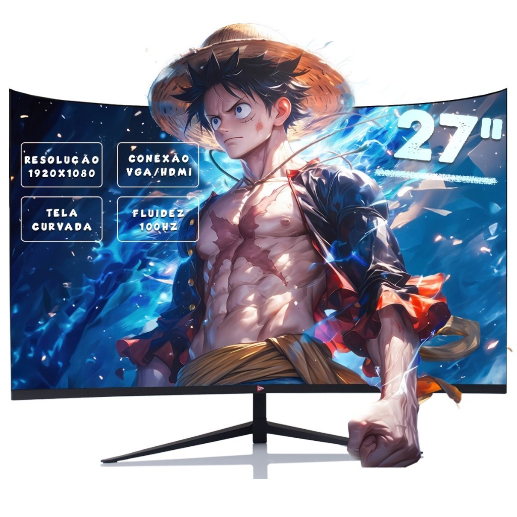 Monitor Gamer LED IPS 27 Full HD 75Hz 5ms HDMI Design Slim Borda Infinita