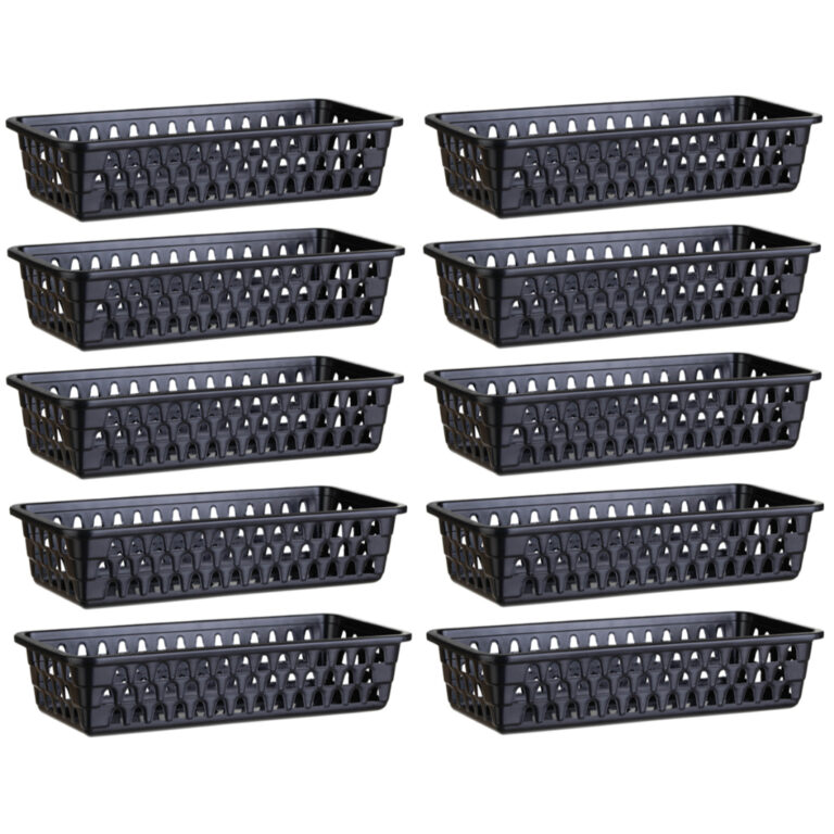 Kit 10 Cesto Organizador Multiuso Lavanderia Retan