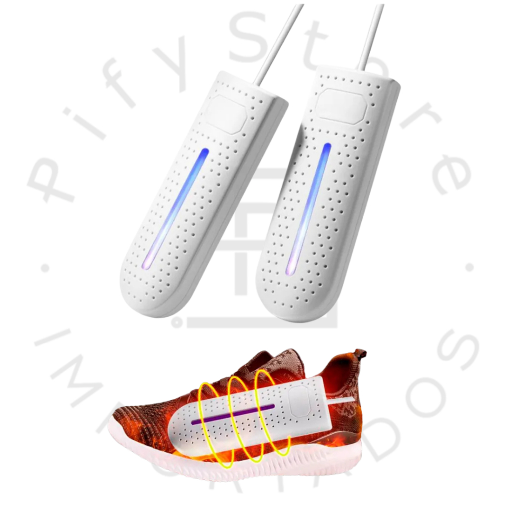 Secador de Sapato Calçado Tenis Meia Aquece Reduz Odor Uv