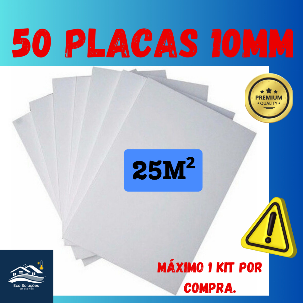 Isopor Eps Antichamas Placas De 10mm (1cm) Espessura
