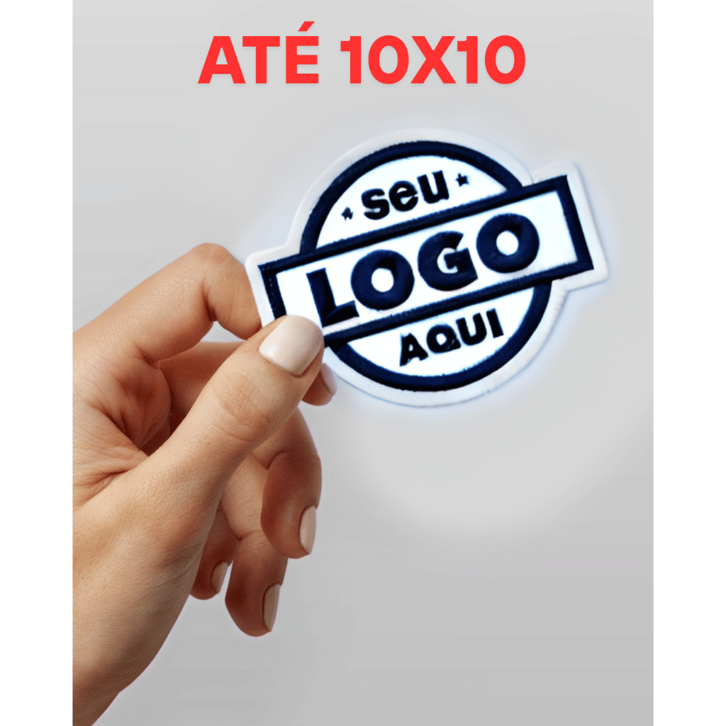Seu Logo bordado, Patch Personalizado Fazemos sua marca