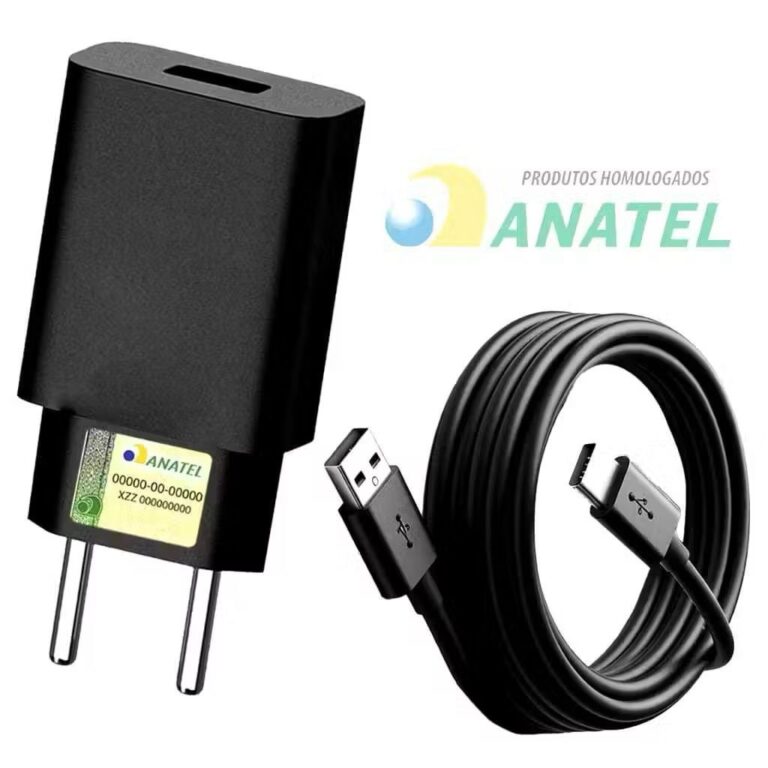 Carregador Turbo 30w Tipo C Micro-USB V8 Para Todo