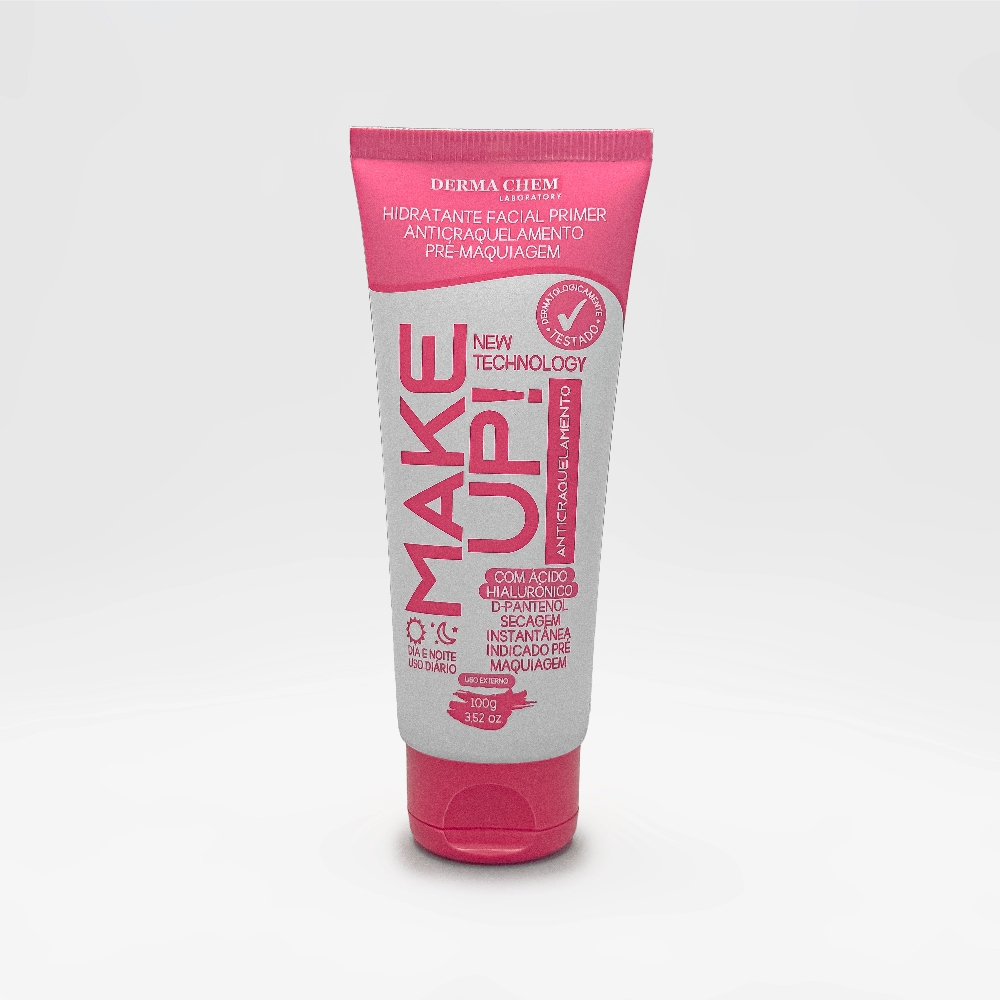 Hidratante Facial Primer Make Up 100g Dermachem