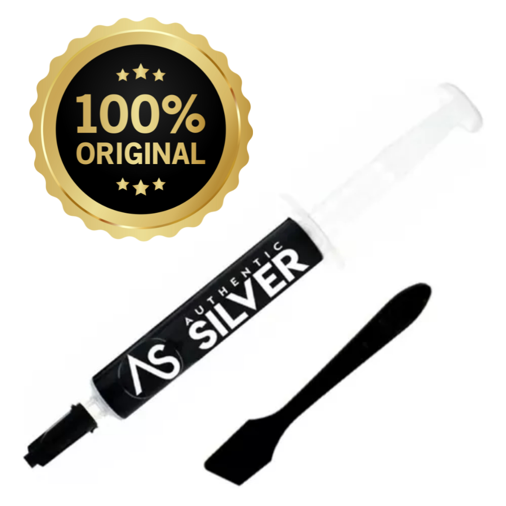 Pasta Termica Seringa 3.0g Thermal Cold 7.5w/k Authentic Silver Cor Prata