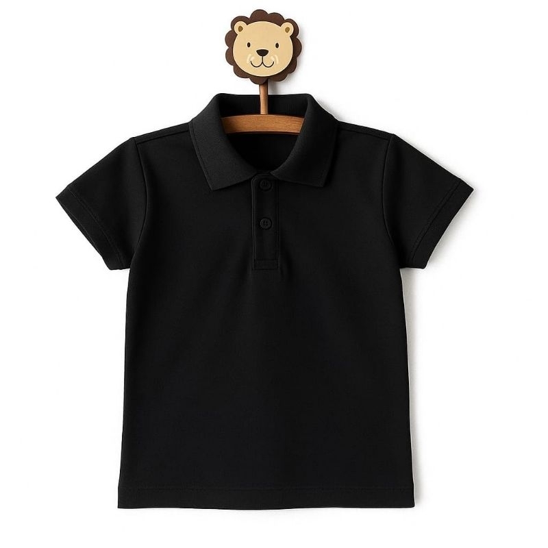 Camisa Gola Polo Infantil e Juvenil Manga Curta Bebê Menino  Algodão de alta Qualidade
