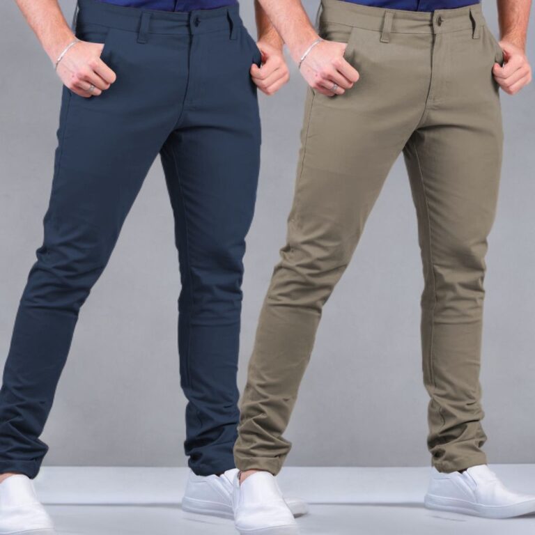 Calça Masculina Sport Fino Social  Sarja Com Elas