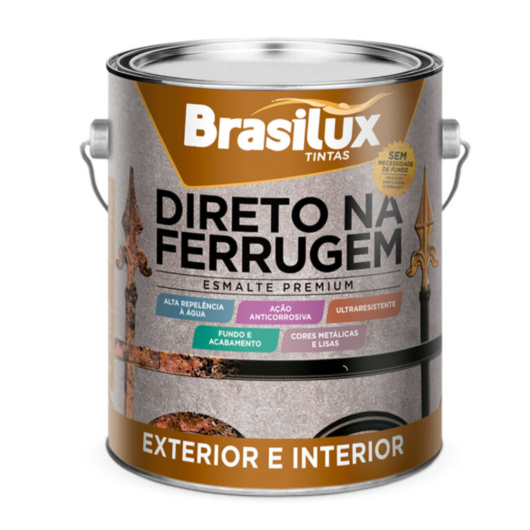 TINTA ESMALTE DIRETO NA FERRUGEM – CORES