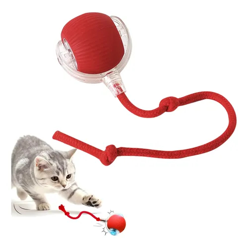 Brinquedo Inteligente Para Gatos Com Luz LED  Bola