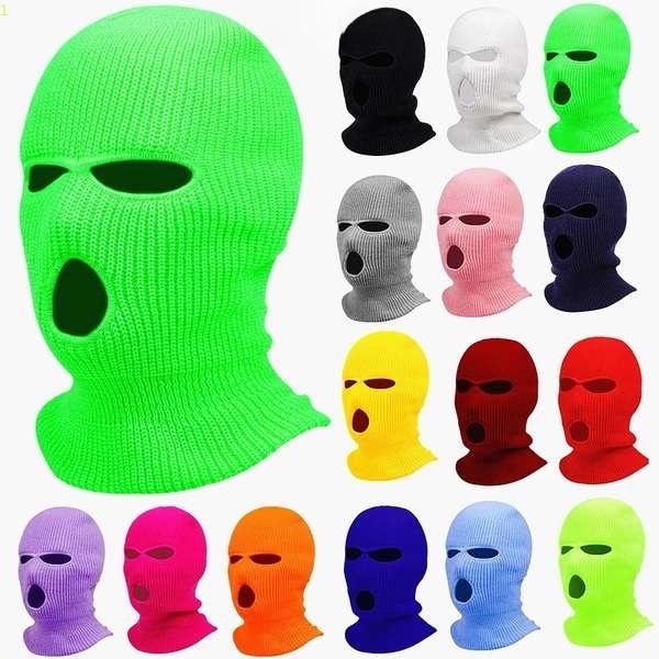 Balaclava Coat Full Mesh Máscara Facial 3 Furos H