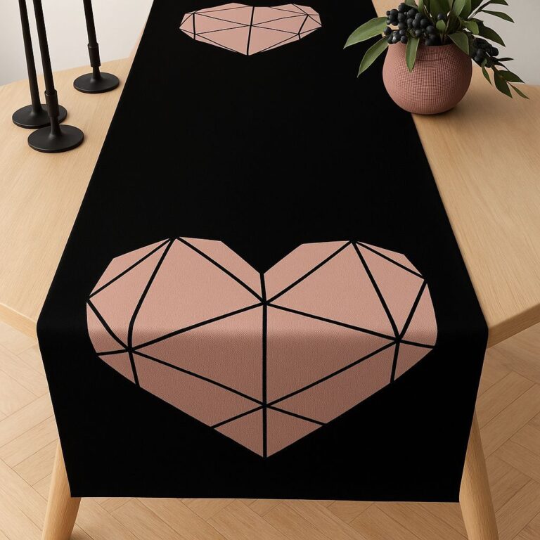 Caminho de Mesa Trilho Passadeira Retangular Toalh