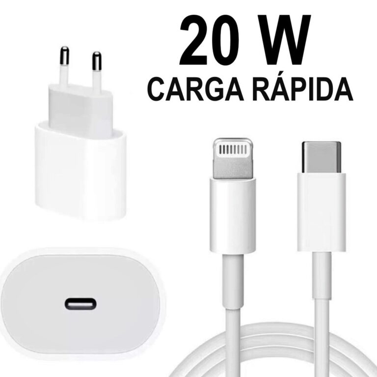 Carregador Turbo Usb 20w Para iPhone 11 12 13 14 1