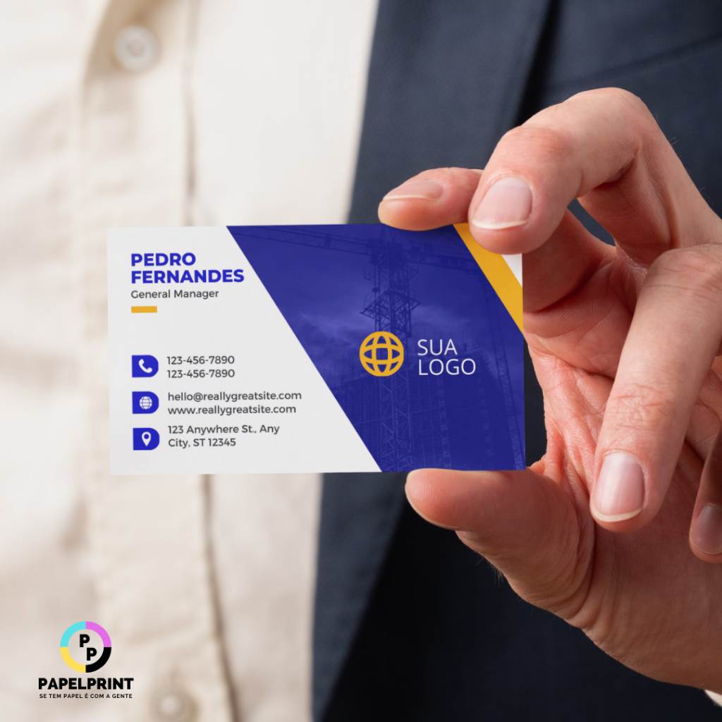 Cartões de Visita Frente e Verso Fosco ou Brilho