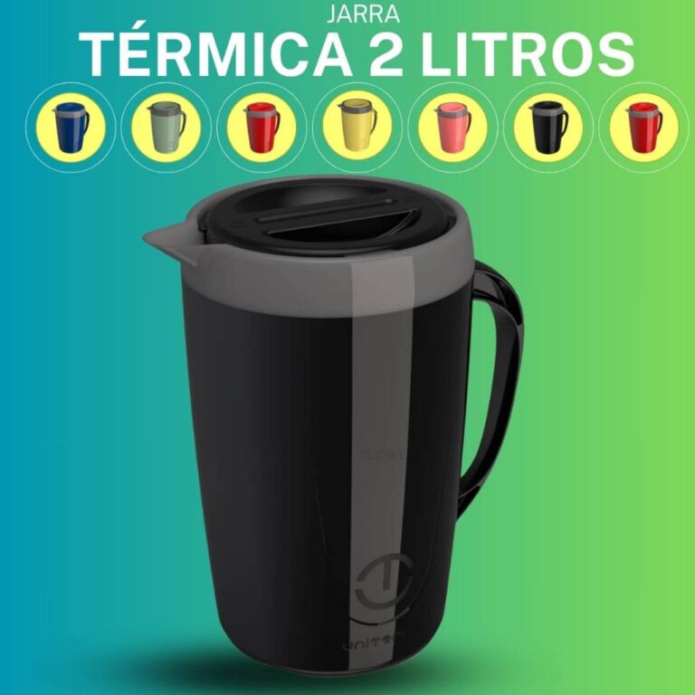 Jarra Térmica c/ tampa e isolamento termico p/ Su