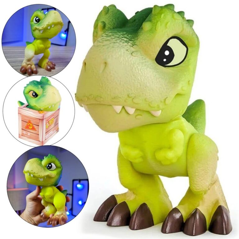 Dinossauro Tiranossauro Rex Boneco Dino Baby T-Rex