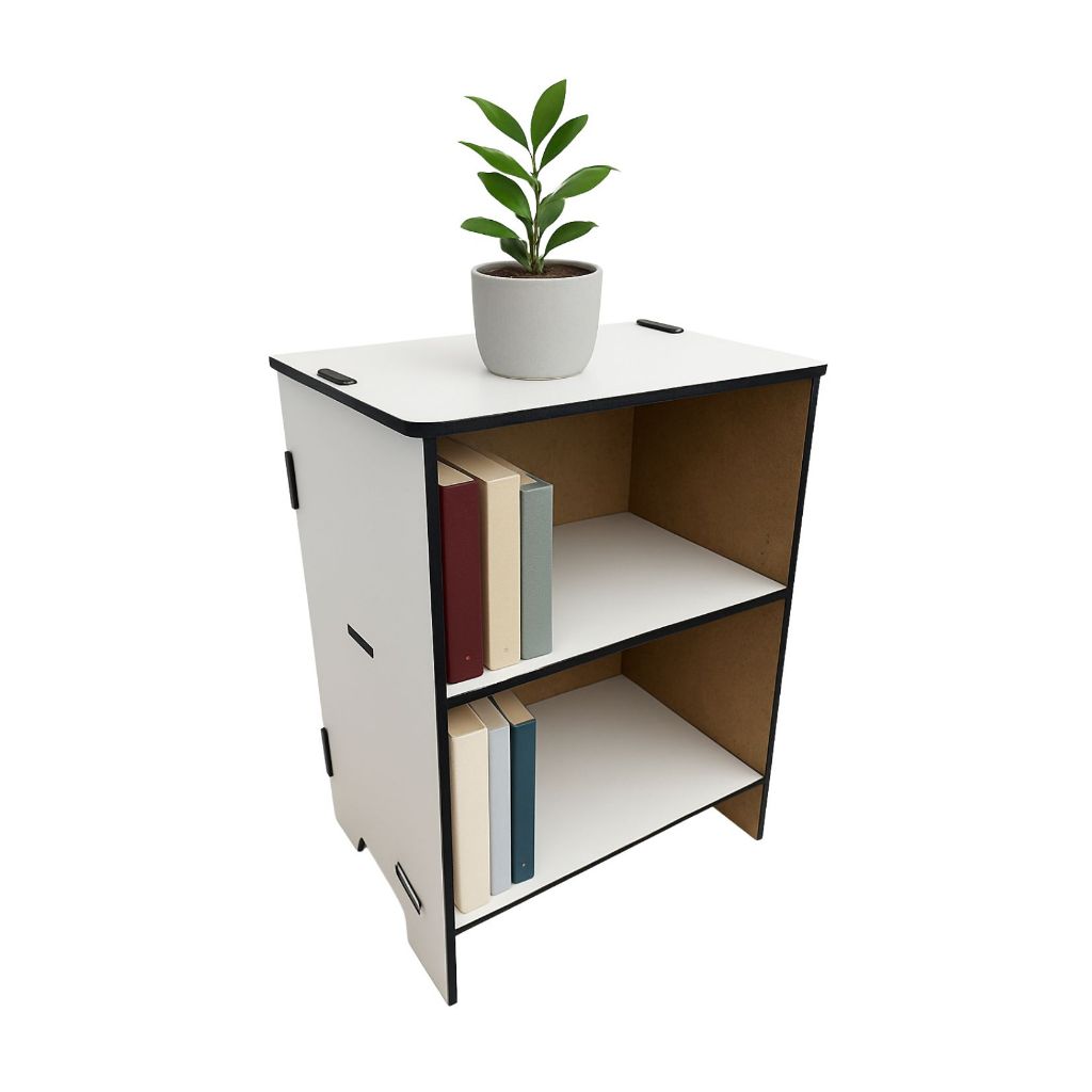 Mesas de Cabeceira Retro para Quarto Casal ou Solteiro Nicho Decoração