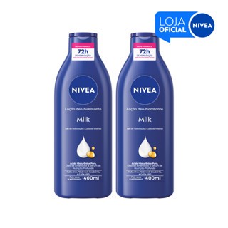 KIT NIVEA Loção Hidratante Milk Pele Seca a Extr