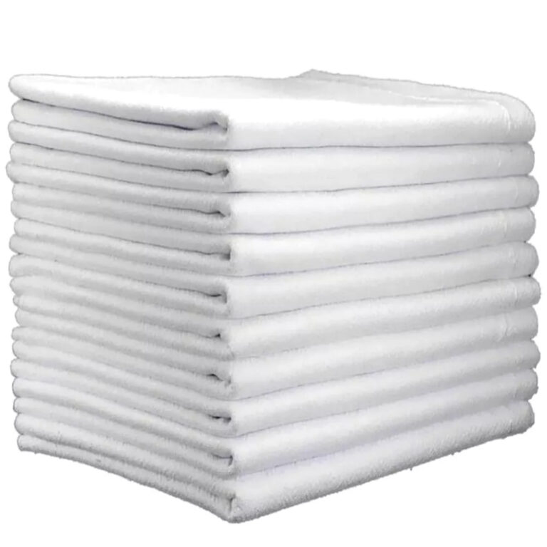 Kit até 20 Pano De Chão Branco Para Limpeza Gran