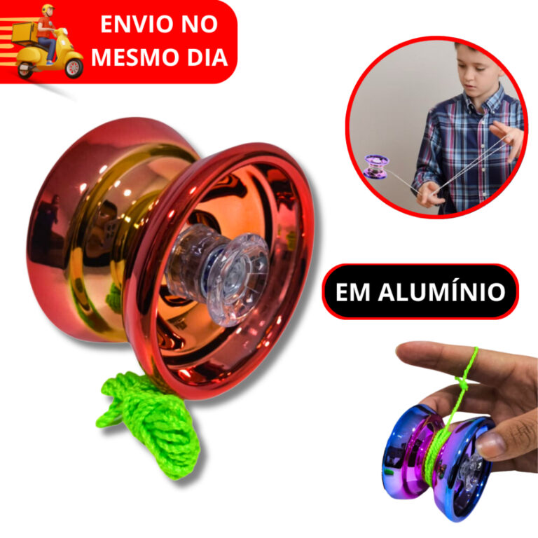 Io-io Yoyo Ioio Yo-yo Ioiô Aluminio Super Rolamen