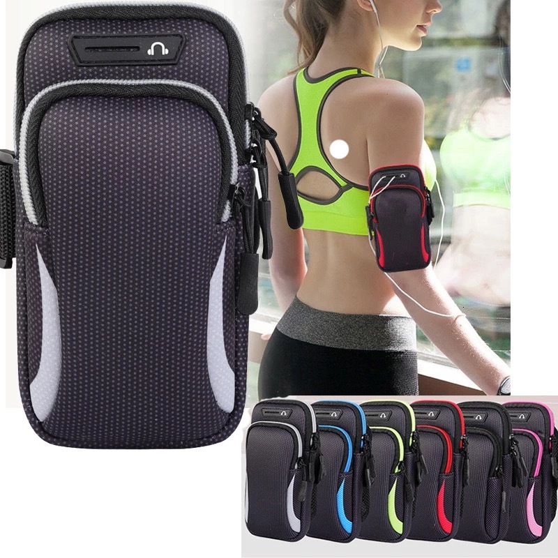 Pochete Fitness Braçadeira Titular Do Telefone Móvel – Prova De Suor, Adequado para Feminino e Mascu