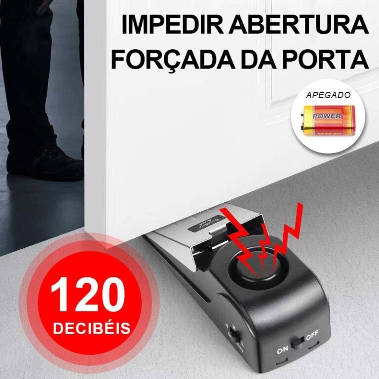 Alarme Porta Inteligente com Sensor Sonoro  Cunha 