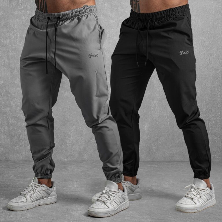 Kit 2 Calça Jogger Tactel com Elastano para Trein