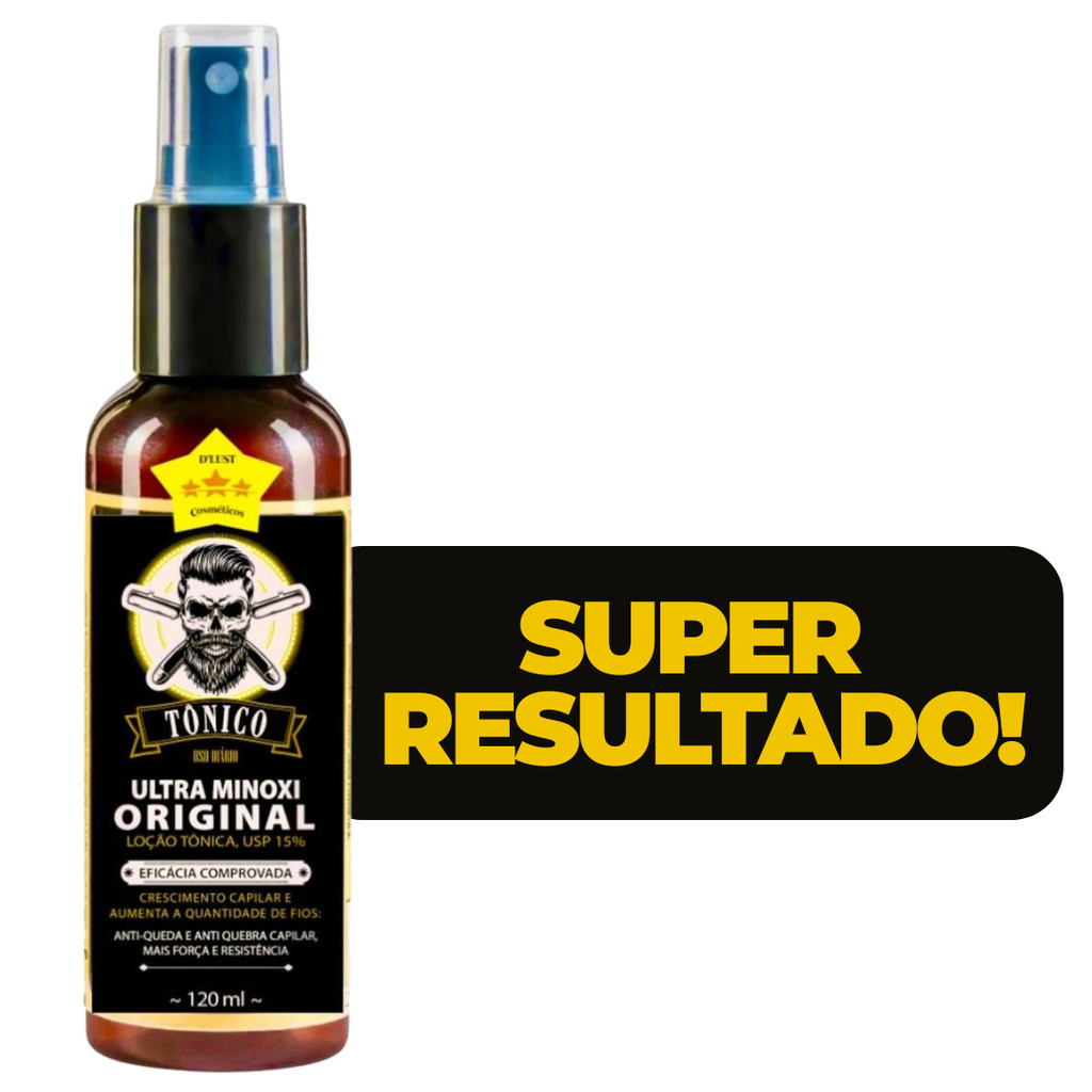 Tônico Crescimento Capilar, Barba e Sobrancelha – Seu Barbudo