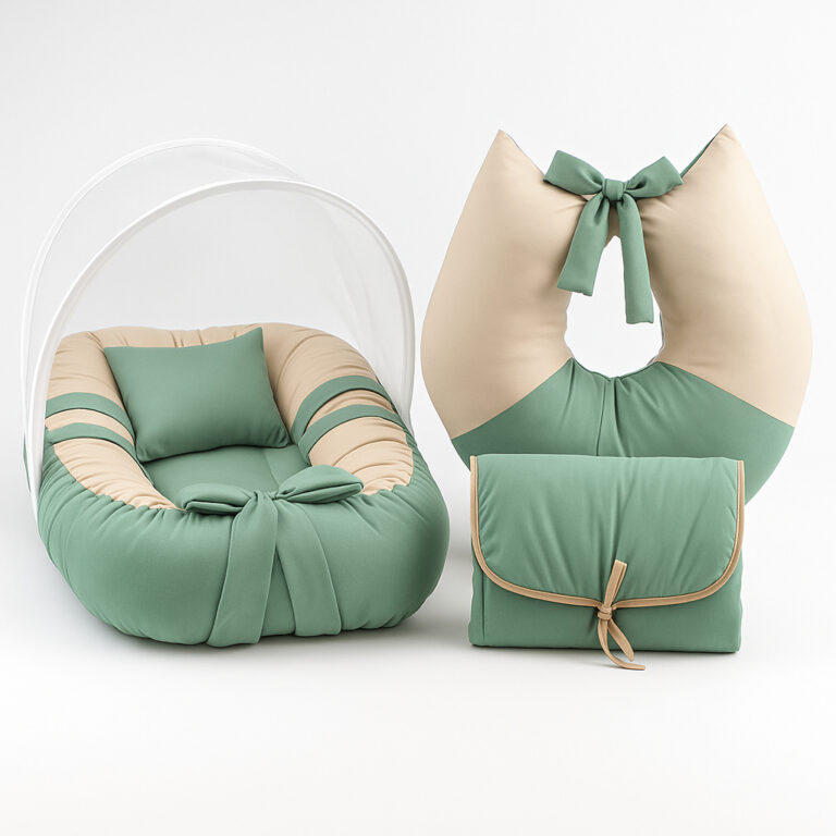 Kit Completo Ninho Redutor + Almofada Amamentaçã
