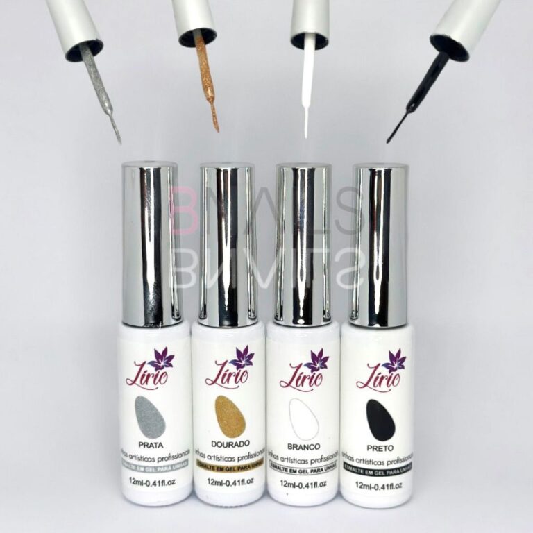 Esmalte Em Gel Ponta Fina Liner Lirió Lançamento