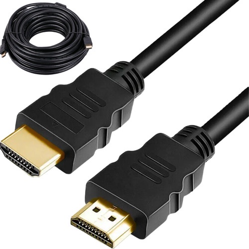 Cabo Hdmi 10 Metros Preto 4k 3d Full Hd Blindado T