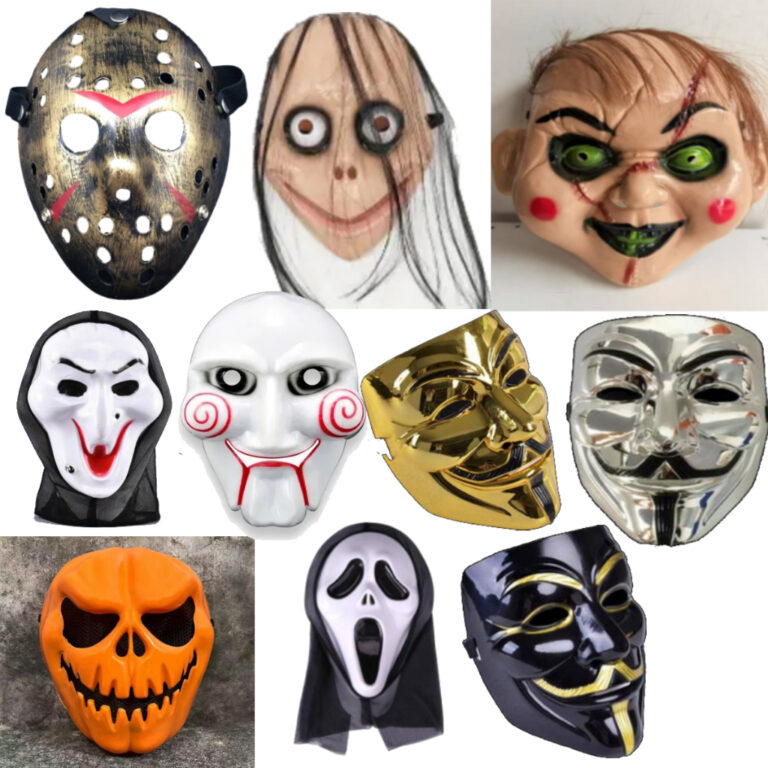 Mascara De Halloween Assustadora Fantasia Terror F