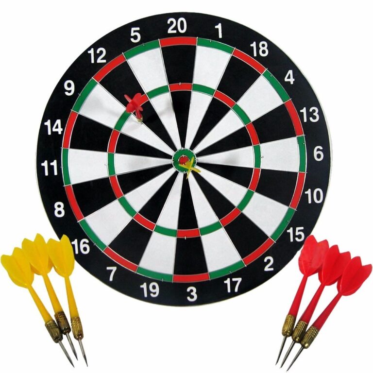 Jogo De Dardos Tabuleiro Alvo Duplo 42cm Tiro 6 Da