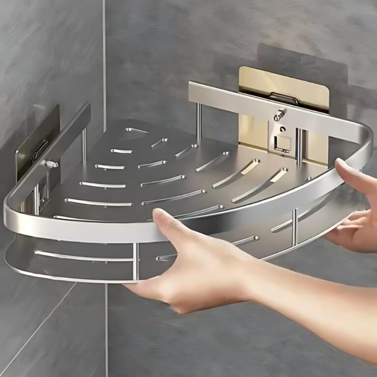 KIT 2 PRATELEIRAS PARA BANHEIRO CROMADO SUPORTE PA