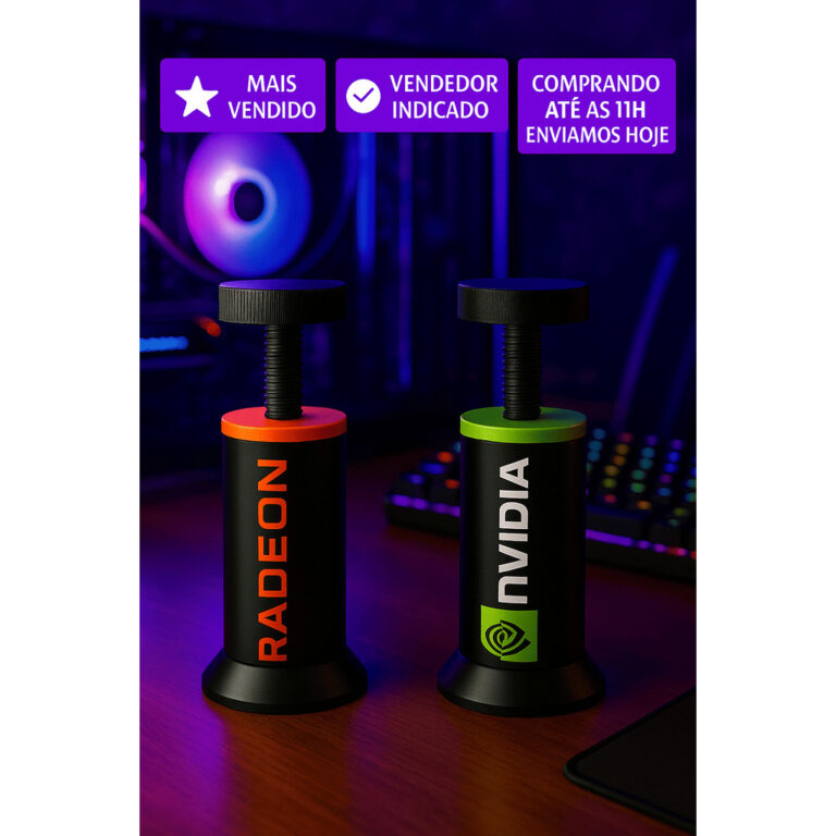 Suporte Ajustável Vertical Para Placa de Video GP