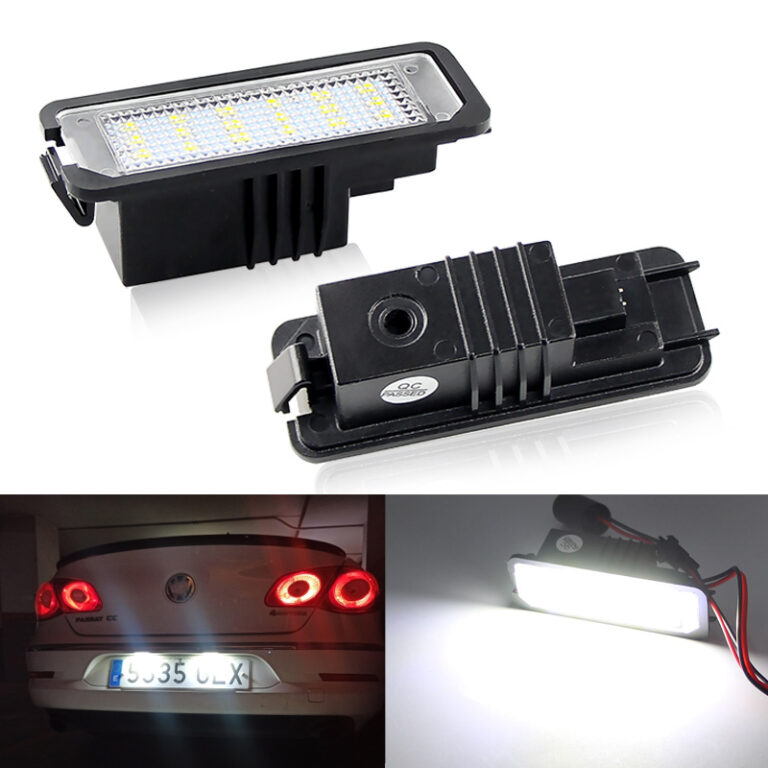 2Pçs LED Luz Da Placa De Licença Para VW Fox Bor