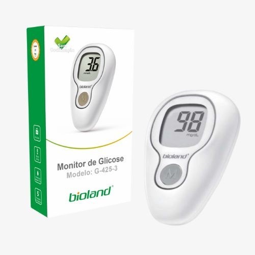 Kit Medidor de Glicose G425-3 – Bioland