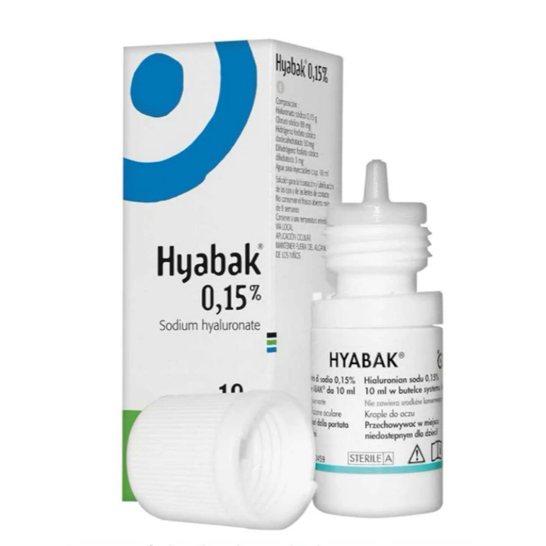 Hyabak Lubrificante Oftálmico Frasco 10ml