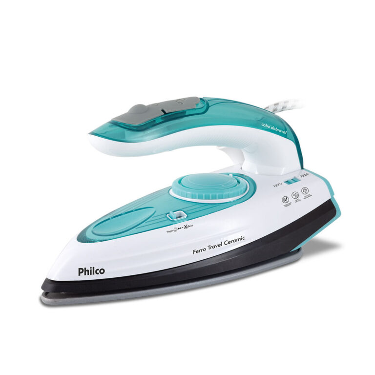 Ferro de Passar a Vapor Philco Travel Ceramic Bivo