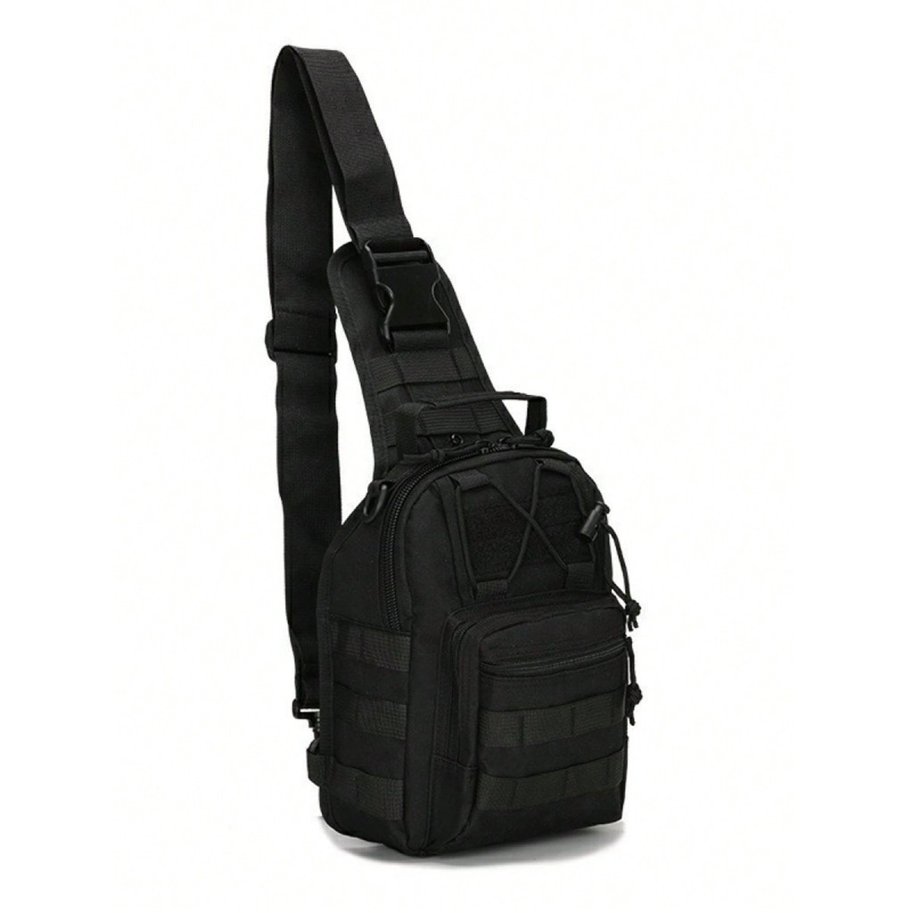 Bolsa Tática Transversal Peito E Ombro Impermeável Viagem Esportivo ao Ar Livre Sling Sport Unisexx