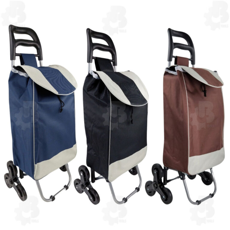 Carrinho De Feira Compras 6 Rodas Sobe Escada 30 K