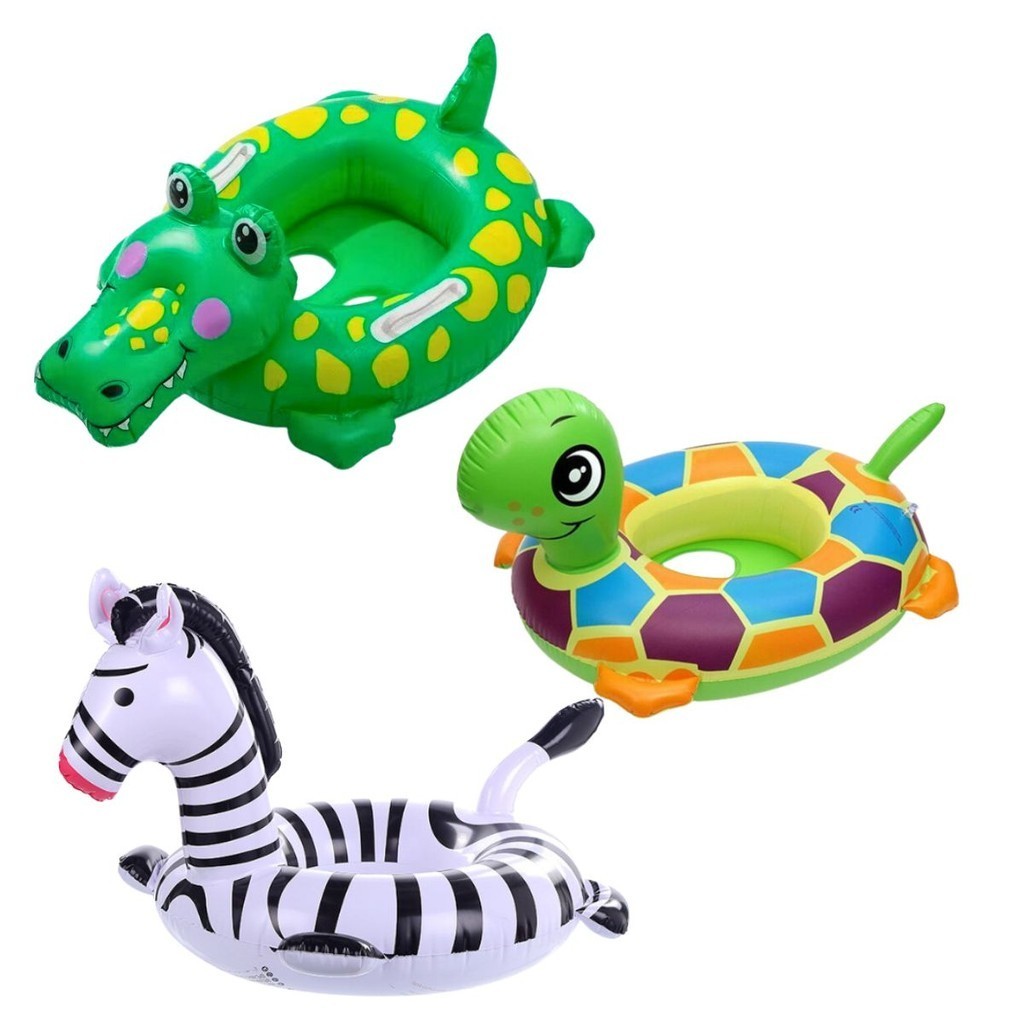 Boias Vários Modelos Infantil Pezinho Bichinhos Inflável Piscina Verão Diversos Modelos Ás