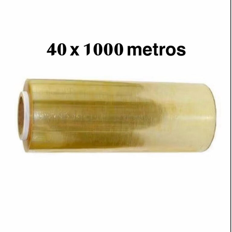 Rolo Bobina Plastico De Filme Pvc 40cm X 1000 Metr