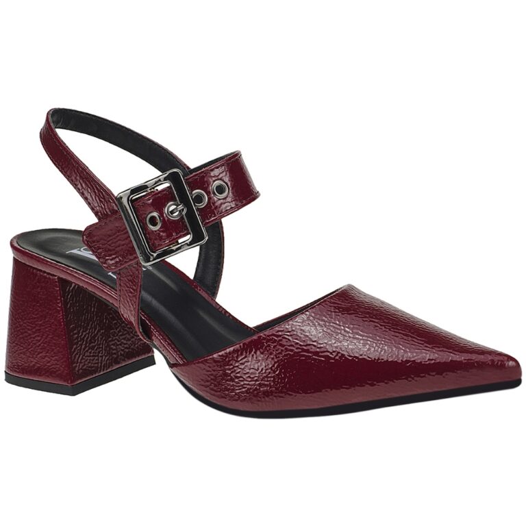 Sapato Social Feminino Scarpin Bico Fino Salto Blo